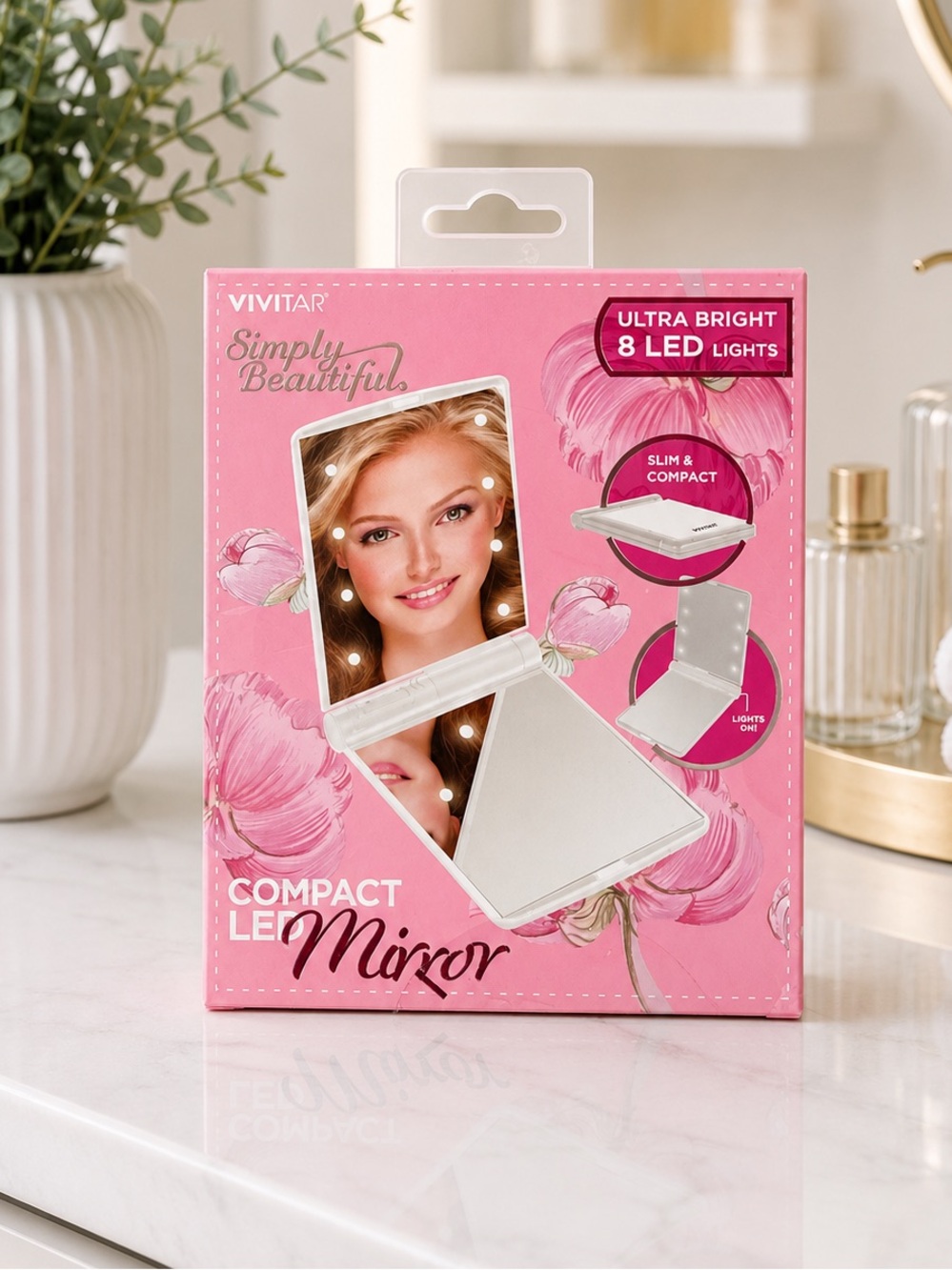 Compact LED Mirror-New - Picture 1 of 1
